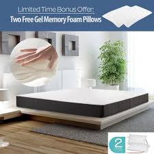 Memory Foam Mattress And Pillows Found On Ebay For Much Cheaper Than The Brand Names Mattress Gel Memory Foam Mattress Memory Foam Mattress