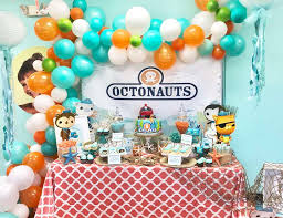The octonauts have a recognizable style that is fun to incorporate into a theme party. Octonauts Birthday Farzaads 5th Birthday Party Catch My Party