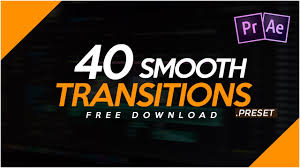 Motion array has an enormous library of templated transitions to download and import into premiere pro to add some visual punch to your videos, whether you are making a short. 40 Smooth Transitions Preset Pack For Adobe Premiere Pro Free Download