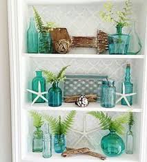 Aqua Themed Bathroom Beach House Decor Coastal Decor Coastal Living Rooms