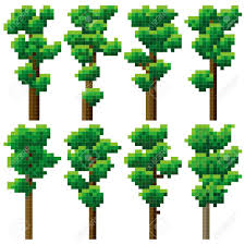 Arbre Pixel Art Pixel Art Arbre Art