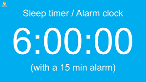 It fires several minutes later (not exactly hours, which would indicate a i want to offer to have an alarm every day, but at various times, which can be set by the user. 6 Hour Sleep Timer Alarm Clock With A 15 Min Alarm Youtube