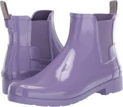 Hunter Womens Original Refined Chelsea Gloss Parma Violet 11 M Us