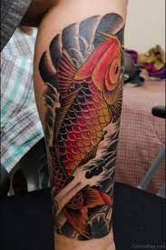 Reducing the design to a black outline results in an elegant tattoo that is less visible but equally meaningful and gorgeous. 360 Koi Ideas Koi Japanese Tattoo Koi Tattoo