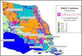 St Tammany Parish Zoning Map Slidell Consolidated Plan Executive Summary