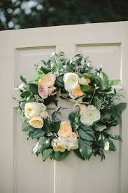 Traditionally Elegant Botanical Garden Wedding Botanical Gardens Garden Wedding Floral Wreath Wedding