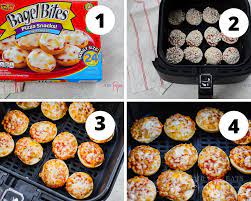 Place baking sheet or pan on the upper middle rack in oven. How To Make Bagel Bites In The Air Fryer Air Fryer Eats