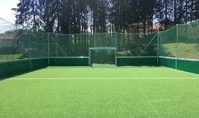 Create custom indoor multi sport courts for indoor soccer, volleyball, and tennis. Freistehender Soccer Court Fur Asv Martinszell