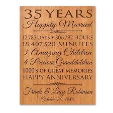 Discover and share 35 year anniversary quotes. 35th Wedding Anniversary Gift For Parents