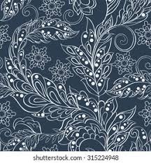 Bentuk awan yang khas yang terdapat pada pola batik ini menjadikan motif batik ini unik dengan bentuk garis awan yang lonjong, lancip… Vintage Pattern Indian Batik Style Floral Stock Vector Royalty Free 315224948