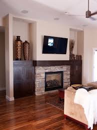 Control the temperature range, 62°f to 82°f and flame display with the handy remote control. Built In Cabinets Around Fireplace Houzz