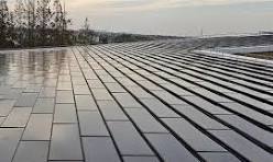 Supply 90W Photovoltaic slates shingles O max series Black ...