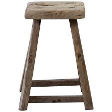 A collection of tables, stools and benches. Vintage Antique Style Elm Wood Side Table Or Stool For Sale At 1stdibs