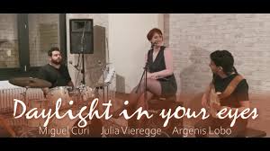 Now on the day that the tabernacle was erected the cloud covered the tabernacle, the tent of the testimony, and in the evening it was like the appearance of fire over the tabernacle, until morning. Daylight In Your Eyes No Angels Cover Youtube