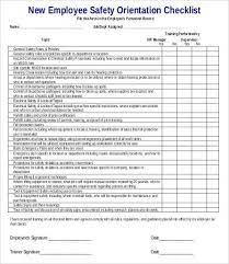 New Employee Orientation Checklist New Employee Orientation New Employee Checklist Template