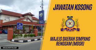 Artık simpang renggam, simpang renggam bölge konseyi'nin () yönetimi altındadır. Jawatan Kosong Di Majlis Daerah Simpang Renggam Mdsr 14 Januari 2019 Jawatan Kosong 2020