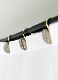 Cheap china gold shower curtain find china gold shower. The Details Textured Black White And Gold Shower Curtain Hooks On Black Shower Curtain Rod Boys Bathroom Remodel This Is Our Bliss This Is Our Bliss