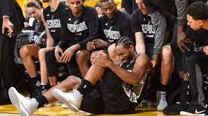 Kawhi leonard has only appeared in nine games this season due to an injured right quadriceps, and the former nba finals mvp's there is no issue between the spurs organization and kawhi, buford told espn. San Antonio Spurs Kawhi Leonard Injury Opens Temporary Opportunities