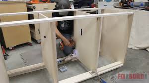 It may also include measurements, furniture, appliances, or anything else necessary to the purpose of the plan. How To Build A Base Cabinet With Drawers Fixthisbuildthat