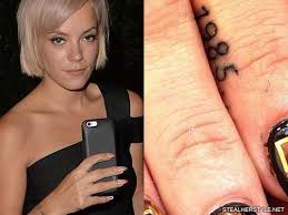 Comments on the capitol incursion. Lily Allen S Tattoos Meanings Steal Her Style