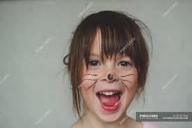 The actual paint and wood stain colours may vary from the images displayed on this web site. Portrait Of A Girl With Bunny Face Paint Mouth Open White Background Stock Photo 231817340