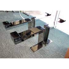 Balanced on four legs, the table can hold a weight capacity of 50 lbs. Mid Century Modern Heavy Chrome Coffee Table Legs Set Of 4 Chairish