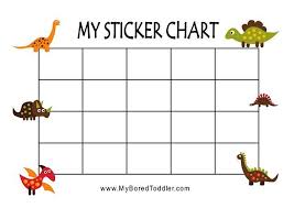 Do You Want A Free Dinosaur Reward Chart It Even Comes With