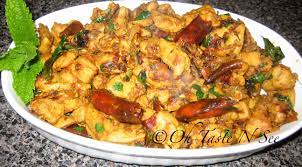 Splutter mustard seeds and fry urad dal and. Pallipalayam Chicken Fry Oh Taste N See Chicken Recipes Indian Chicken Dishes Fried Chicken