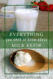 Homemade Milk Kefir Probiotic And Delicious Recipe Kefir Milk Kefir Kefir Recipes