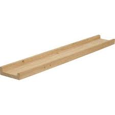 Etagere Murale Naturel Chene Massif L 60cm X L 8cm Ep 28 Mm Parement Mural Etageres Murales Etagere Bois Flotte