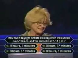 Easy Math Question On Millionaire Elapsed Time Math Questions Math Movies Math Videos