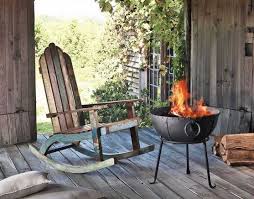 Brazier From Maisons Du Monde Design De Petit Balcon Foyer Jardin Bois Recycle