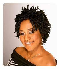 Create a deep part to one side and either pin or braid a narrow section of hair. 84 Sexy Kinky Twist Hairstyles To Try This Year