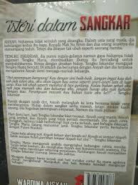 Aku hanya menumpang kasih dalam sangkar hatimu… aisyah, hidupnya tidak seindah yang disangka. Novel Isteri Dalam Sangkar Karya Wardina Aisyah Shopee Malaysia
