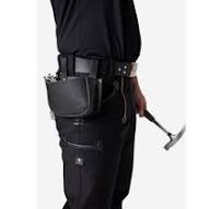 Qhui Taktischer Gürtel Taktikgürtel, Robuster Arbeitsgürtel,  Werkzeugtasche, Wandergürtel, Verstellbarer Elektriker-Gürtel, Hält Die  Meisten Taschen, ...