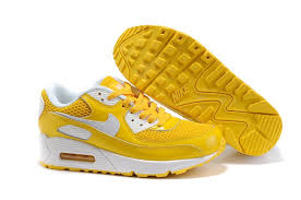 Nike Air Max 90 Womens Shoes Wholesale Yellow White Nike Air Max Nike Sneakers Women Nike Air Max 90