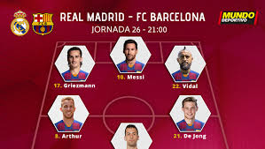 Fc barcelona play in various systems (formation). Alineaciones Del Clasico Confirmadas Sorpresas En Real Madrid Y Barcelona
