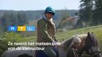 Video Esther daagt Robert Jan uit tijdens paardrijdate: 'Als je stoer ... - YouTube