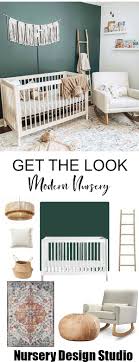 Many of these ideas i read are great, but some landlords do not want you to do anything to their walls, floors, etc. Get The Look Dark Green Modern Nursery Nursery Design Studio