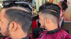 TRENDING HAIRSTYLE FOR BOYS SLOPE CUTTING Shivay hair salun - YouTube