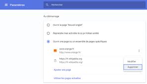 D?finir orange.fr en page d'accueil. Google Chrome Definir Votre Page D Accueil Assistance Orange