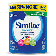 similac advance infant formula with iron powder 1 93 lb