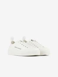 Armani exchange gym shoes are more versatile than ever. Armani Exchange Recycled Cotton Sneakers Sneakers For Women A X Online Store