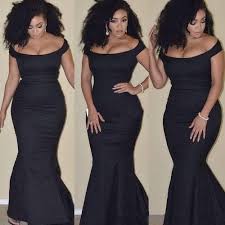 Black And Silver Evening Gowns Plus Size Mermaid Satin Evening Dress Pageant Party Formal Celebrity Prom Gown Black Mermaid Prom Dress Evening Dress Fashion Plus Size Prom Dresses