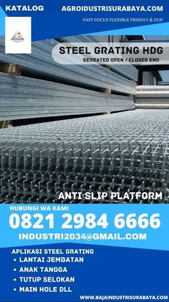 GRATING AIS : GRATING TUTUP SELOKAN SURABAYA , INDONESIA - CV. AGRO INDUSTRI SURABAYA