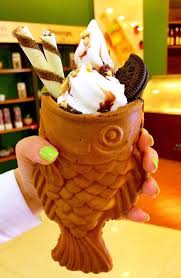 Http 76 My Malaysia Waffle Fish Ice Cream Machine Big Open Mouth Taiyaki Frescococoa 1508 04 Frescococoa 9 Jpg Cute Desserts Desserts Ice Cream