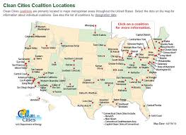 Clean Cities Coalition Locations Interactive Map Interactive Map Map Interactive