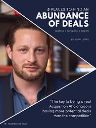 Acquisition Aficionado Magazine