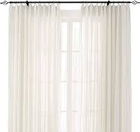 Amazon.com: ChadMade Cortina transparente para interiores y ...