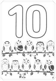 Los Mas Lindos Dibujos De Numeros Para Colorear Y Pintar A Todo Color Imagenes Prontas Para Numbers Preschool Free Preschool Worksheets Paper Flower Template